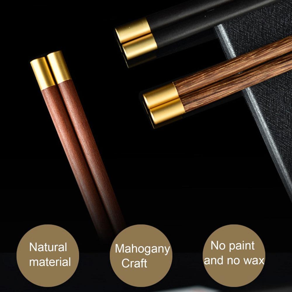 5 Pair Paint Free Wooden Chopstick Wooden Dining Chopsticks Chinese Chopstick  Daily Dining