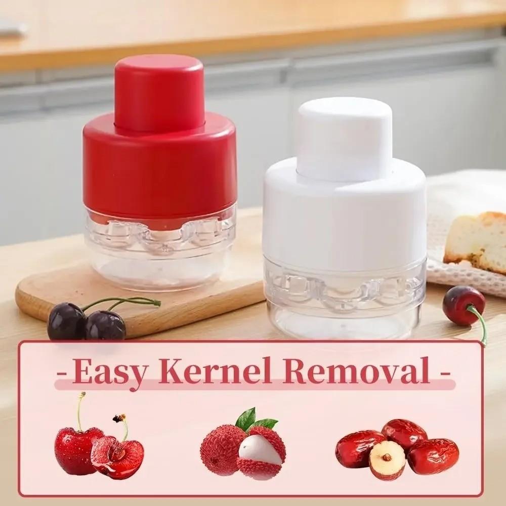 with 7 Holes Cherry Corer Easy-Press Cherry Stone Remover Cherry Pitter  Jujube Pitter
