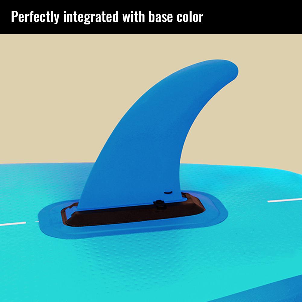 9inch Surf & SUP Single Fin Detachable Center Fin Replacement Quick Release Paddle Board Fin For Longboard, Surfboard And Paddleboard