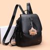 Schoolbag Retro Soft Leather Backpack for Women, 1011 New High-end Casual Commuting Large-capacity Travel Backpack and School Bag