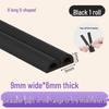 Self-Adhesive Soundproofing Door & Window Sealing Strip - Windproof, Insect-Proof, Anti-Theft Rubber Bumper