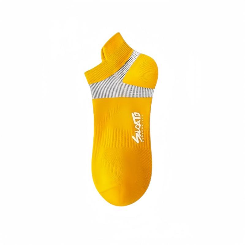 Sports Socks, Men's Short Socks, Pure Cotton Anti-odor, Summer Professional Running, Marathon, Badminton, Men's Basketball, Boat Socks