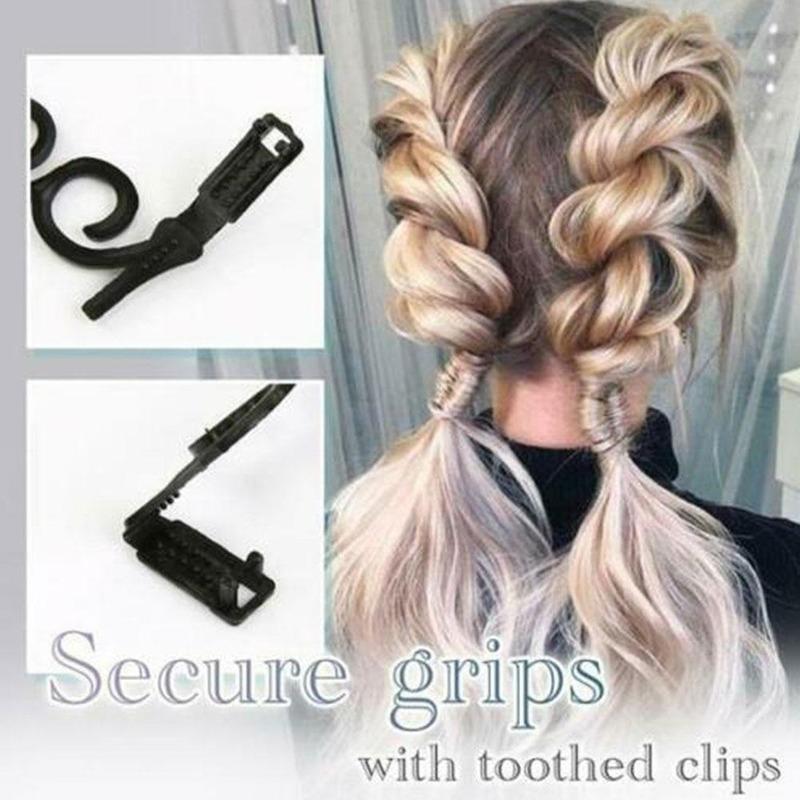 Hair Styling Tools Weave Braid Hair Braider Tool Hair Styling Twist Bun Maker Hair Roller Accessories Beauty Tools