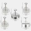 Stainless Steel Hamburger Patty Press-Type Mold Manual Kitchen Tool