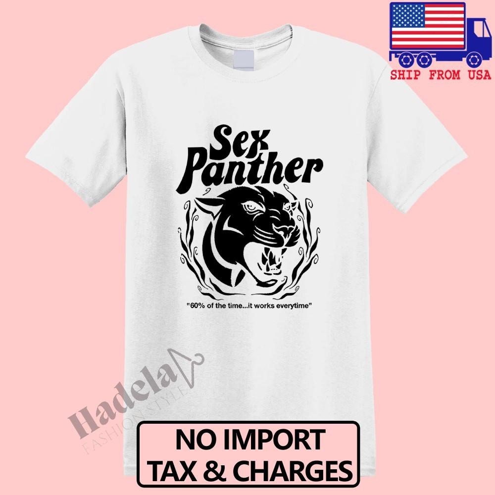 Anchorman Sex Panther Men s White Size S-5XL L