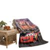 Cars Double Sided Flannel 3D Digital Printed Blanket Blanket