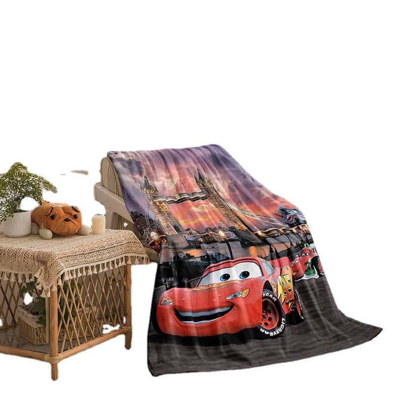 Cars Double Sided Flannel 3D Digital Printed Blanket Blanket