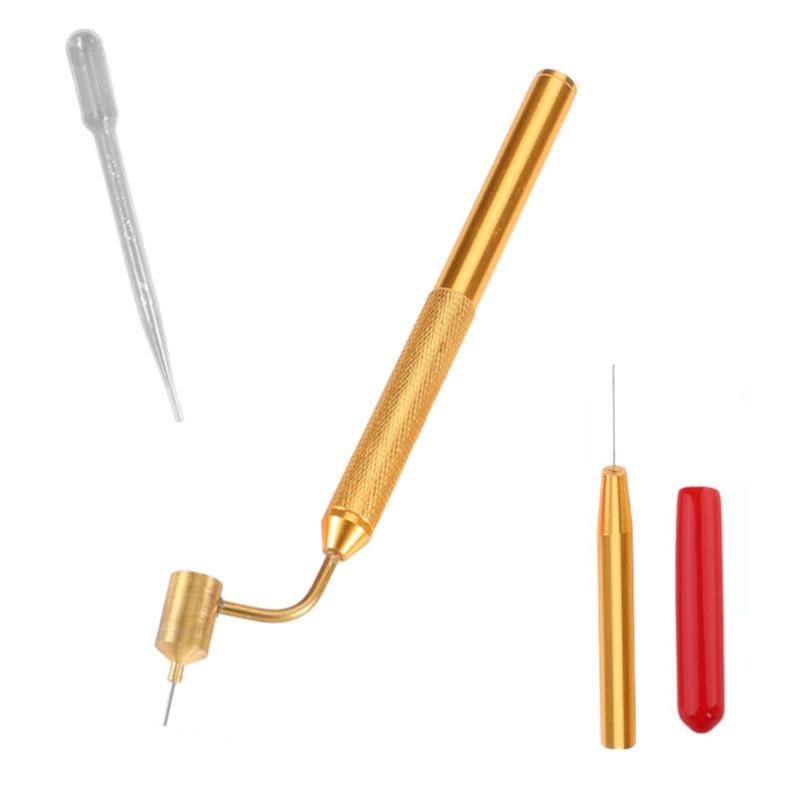 

Slanting Fine Line Fluid Writer Paint Applicator Pen Precision Touch Up Ruling Pen for Rock Chip Car Scratch Repair DropShipping