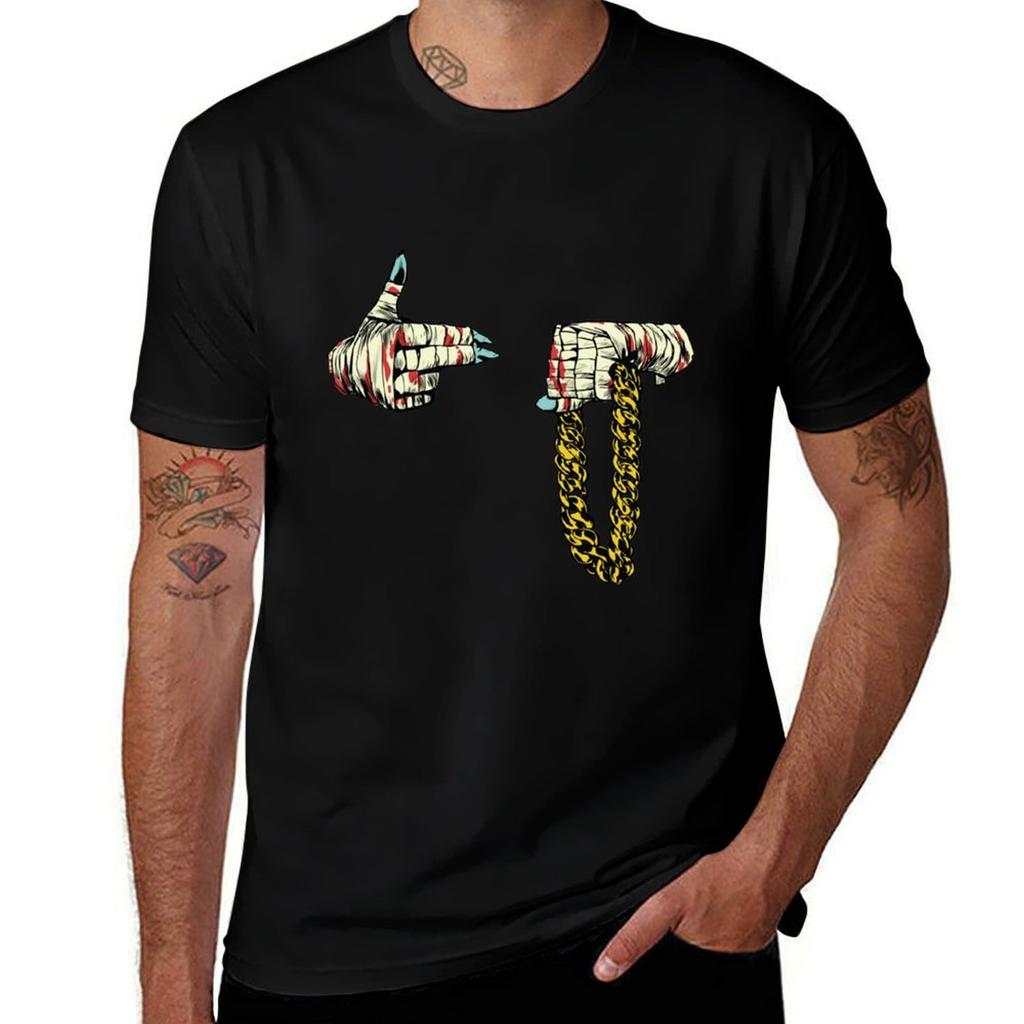 Run The Jewels High Resolution Tshirt Quick Dry Sports Short Sleeve Tee
