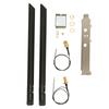 Wireless Card WIFI6E 5374M Gigabit 5G Dual Band NGFF M2 Interface Network Card with Antenna Connecting Cable Single
