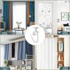 50/100pcs Curtain Track Mute Slider Plastic Curtain Hook Room Shower Curtain Hanging Hook Curtain Replacement Parts