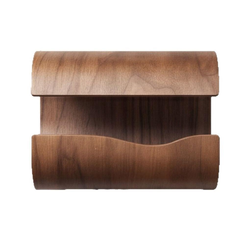 Minimalist Retro Napkin Holder Wooden Table Paper Container Portable Paper Dispenser Car