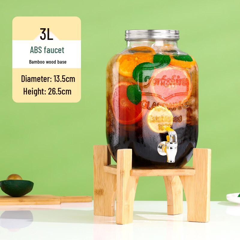 Стеклянное ведро ZISIZ для подачи колы/пива