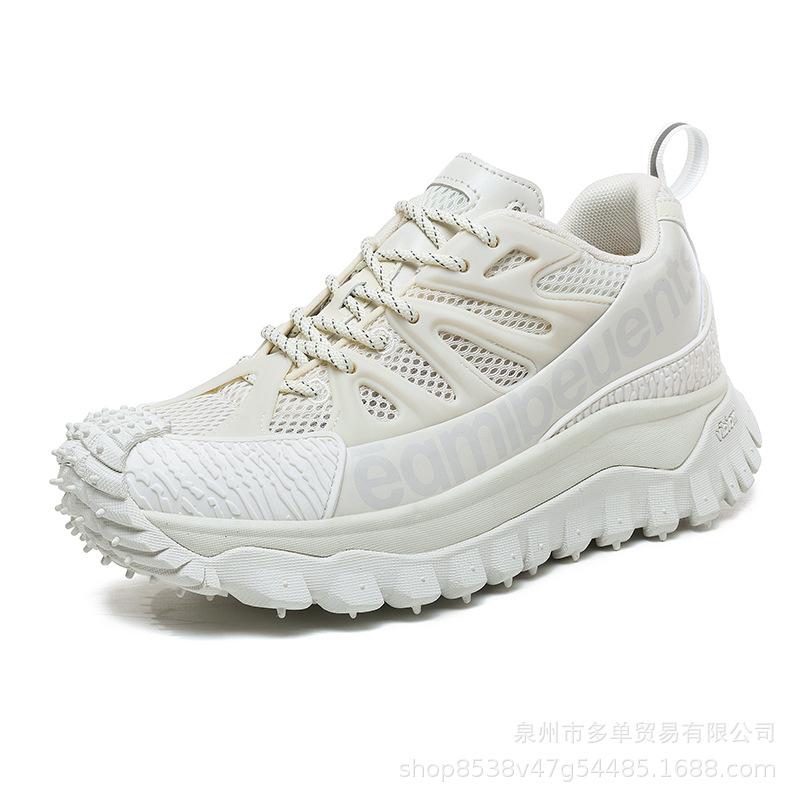 Urban commuting high-end comfortable non-slip lightweight outdoor hiking lightweight heightening platform running sports tide shoes