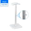Aluminum Headphone Stand with Counterweight - Over-Ear Desktop Hanger for Gaming Headsets