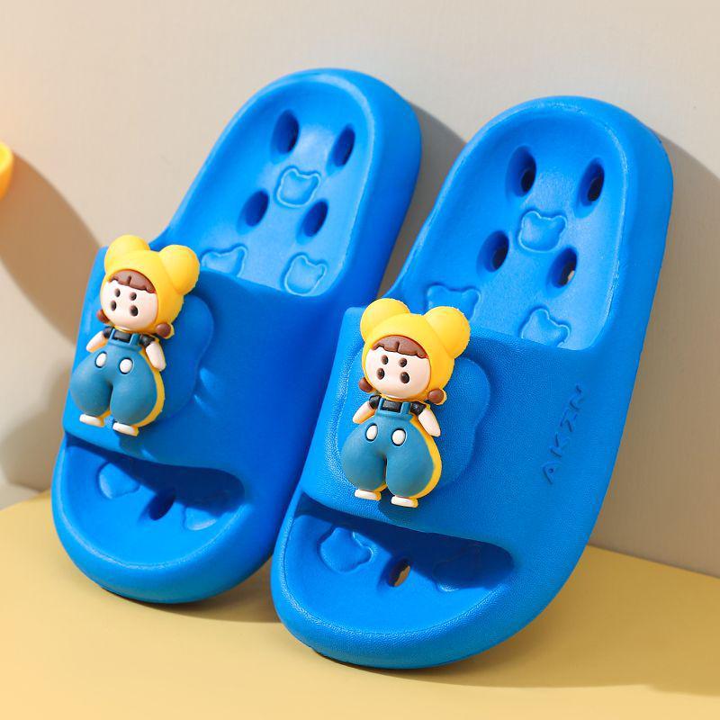 Children's Quick-Dry Anti-Slip Bathroom Slippers - Boys & Girls Summer Shower Sandals