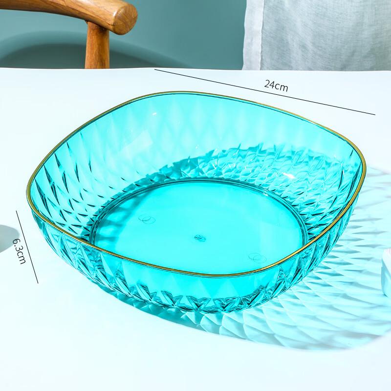 

ZISIZ Diamond Square Fruit & Snack Tray