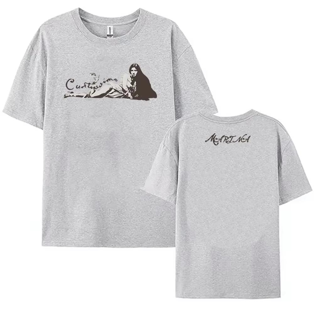 CUNTISSIMO Tee MARINA PRINCESS OF POWER Album 2026 Tshirt Cotton Summer Short Sleeve Tshirts Women Clothing Graphic Print Shirt