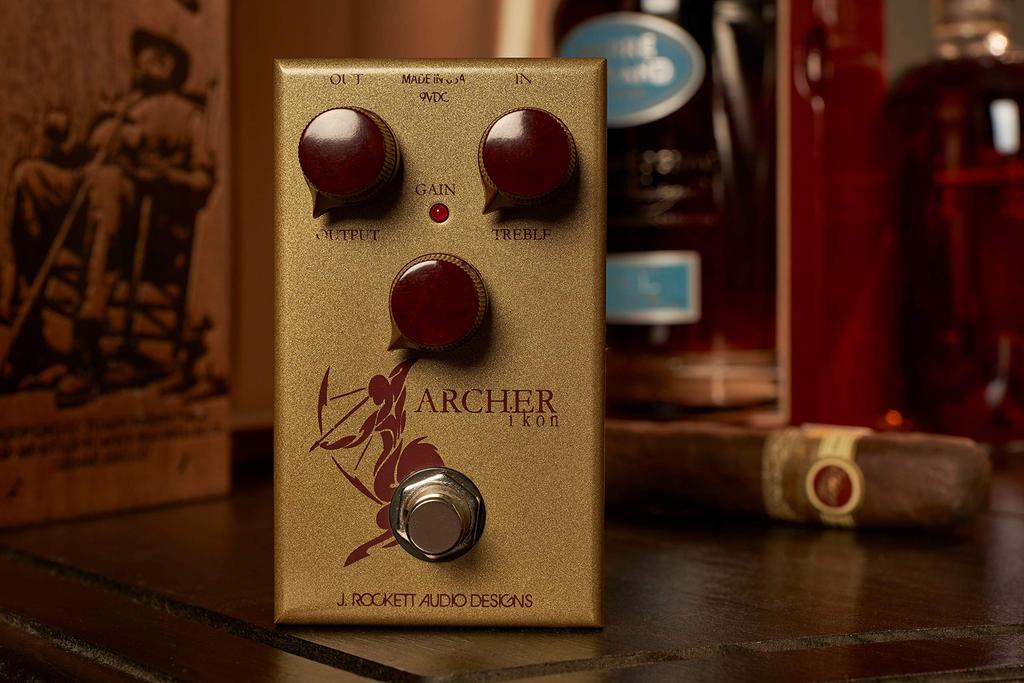 Rockett Audio Designs Archer Ikon OD Guitar Effects Pedal Overdrive J. (JRAD) -