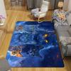 Cat in the Night Rug Floor Mat for Living Room or Bedroom Soft and Comfortable Carpet a Gift for Birthday and Holiday.MFF0918268