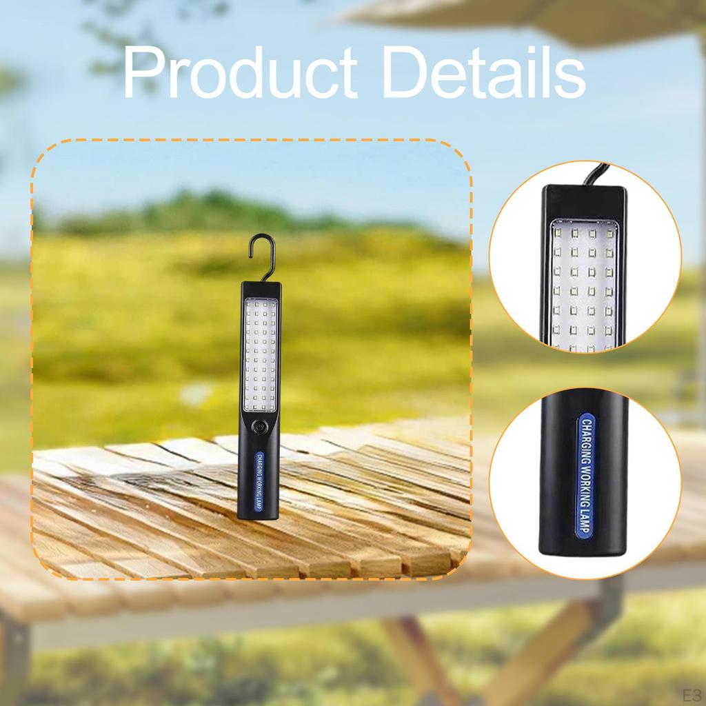 Light for Fishing with Hanging Hook, DIY And Camping, Workshop, Car Repair Emergency