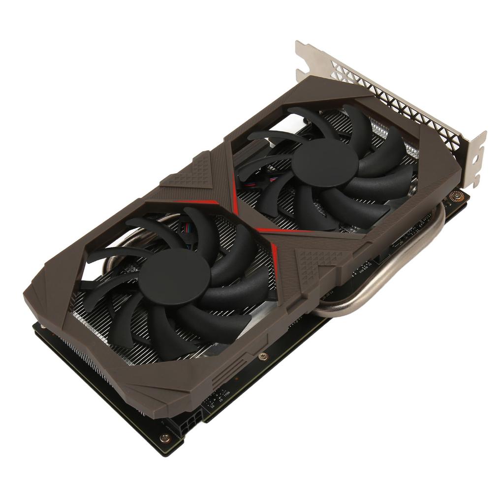 GTX1660 6G GDDR6 192Bit Graphics Card with Dual Fan Support DP DVI HD Multimedia Interface 3D API Gaming Graphics Card