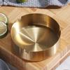 Stainless Steel Windproof Ashtray: Large, Creative Design for Home, Restaurant, and Cafe