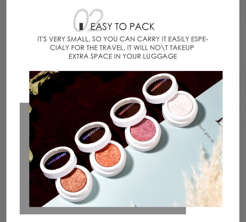 12 Colors Monochrome Potato Mashed Eyeshadow Glitter Shimmer Shining Lasting Matte Metallic Eye Shadow Cosmetic