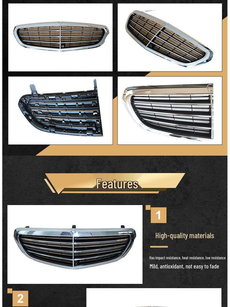 Kompatibler W212 Zentralgrill für 14 Modelle: Kühlergrill E180/E200/E300, Teil 2128801583