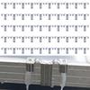 Auto Fixing Photovoltaic Panel Drainage Clip Stainless Steel for Efficient Water Removal and Debris Clearance Compacts