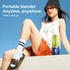 Electric 6 Blades Automatic 400ml Portable Electric Juicer USB Charging Fruit Squeezer Blender Portable