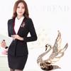 Spreading Wings Swan Temperament Brooch Ladies Corsage Gift