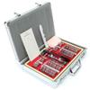 104Pcs Optical Lens Trial lens set Eye Test Optometry trial lens case Metal Trim Evidence Box