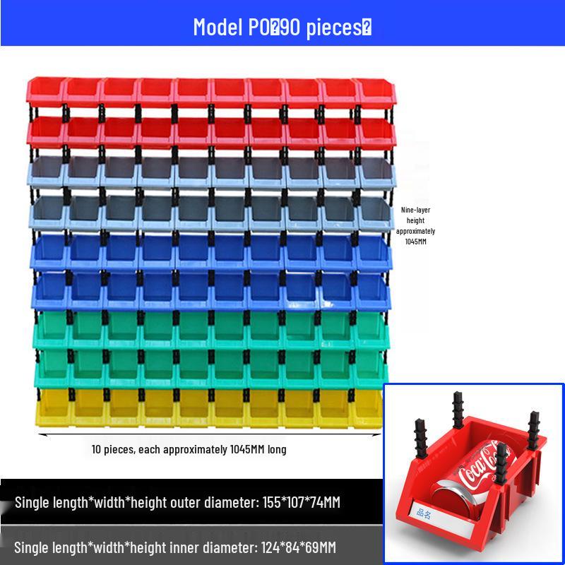 Multi-Layer Plastic Display & Storage Rack for Shelves and Jewelry