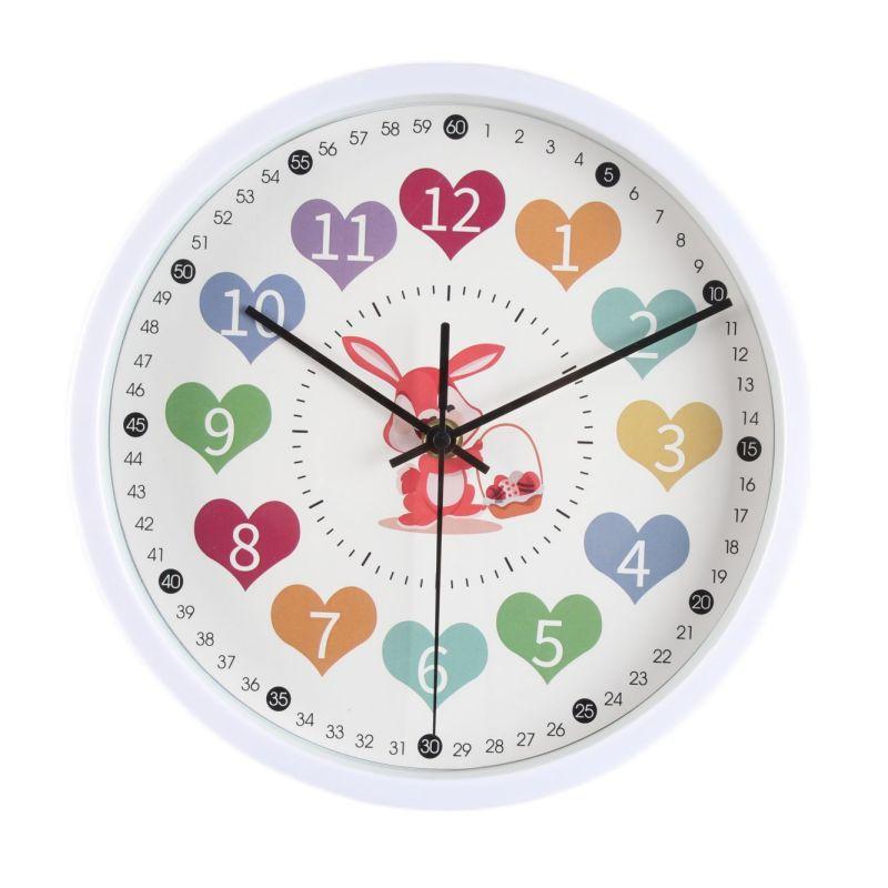 Early Education Enlightenment Learning Wall Clock Living Room Kindergarten Wall Hanging New Clock Children's Room Silent Clock