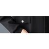 DIMANAF 2025 Women Plus Size Autumn Shirt Dress Long Sleeve Loose Casual Oversize Vintage Dress Black