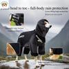 All-Inclusive Waterproof Dog Raincoat For Large Dogs, 4-Legs Full Body Pet Rain Jacket For Golden Retriever Border Collie