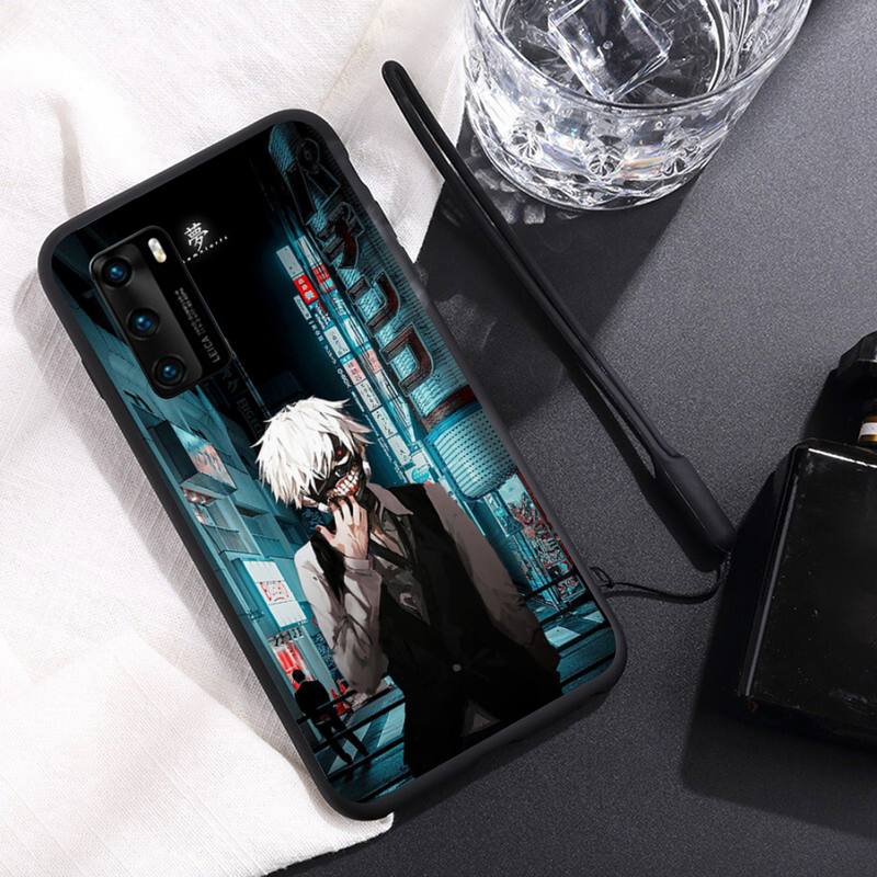 Japan Tokyo Ghoul Phone Case For Huawei Y6 Y7 Y9 Prime 2019 Y9s Mate 10 20 40 Pro Lite Nova 5t Silicone Cover