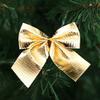 36pcs Mini Bow Christmas Decoration Xmas Tree Pendant Ornaments Home Christmas New Year Party DIY Bows Decorations