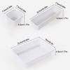 8pcs/set Home Drawer Organizer Box Trays Storage Box Office Storage Kitchen Bathroom Closet Jewelry Makeup Desk Box Organization