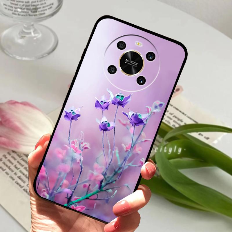 For Honor Magic4 Lite 5G Case ANY-LX1 LX2 LX3 Silicone TPU Soft Phone Cover For Honor Magic 4 Lite Bumper Fundas Fashion Luxury