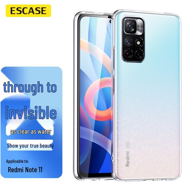 

ESCASE Redmi Clear Protective Phone Case Redmi Note11 (5G)