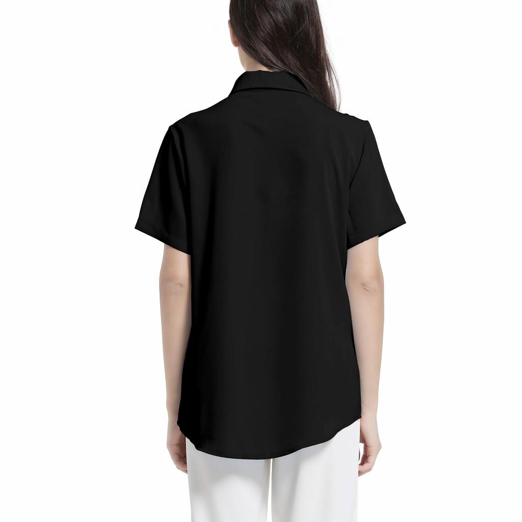 Kurzes Plissee Weiches Kleid Locker Groß Kein Lässig Schweißdeodorierend Hoch M [FRÜHLINGSSAISON] Damenhemd, Ärmel, Bluse, Hemd, Sommer, Passform, Größe, Bügeln,