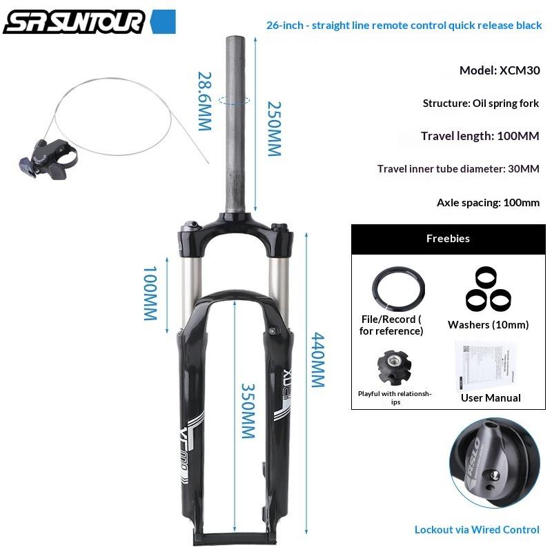 SUNTOUR Горный велосипед Передняя вилка X1 XCM27.5 29 дюймов Амортизатор Воздушная вилка BOOST Ось бочонка с демпфированием