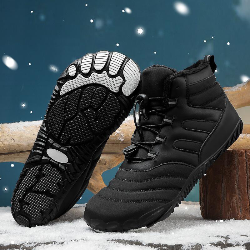 Outdoor new winter casual thickened warm snow shoes mountaineering sports cotton shoes 36