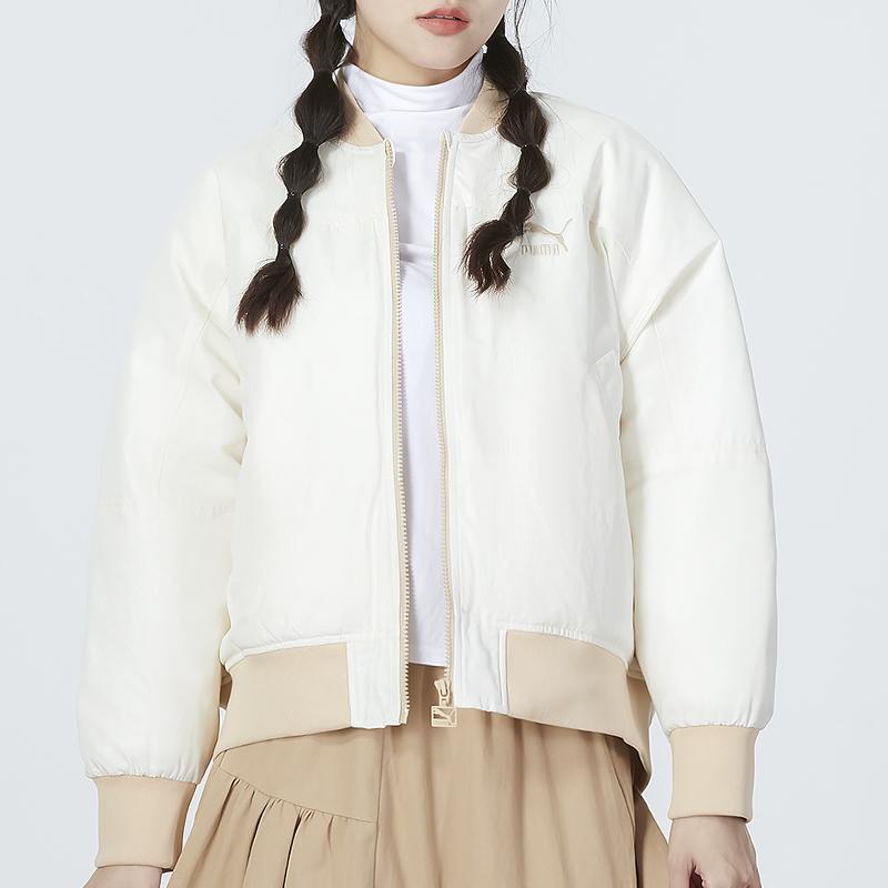 Puma Sports Casual Warm Down Jacket Women Jackets White 535585-65