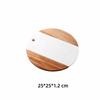 Heat-resistant Marble Wood Cutting Boards Mold-resistant Fruit Plate  Preparing The Ingredients