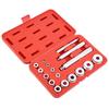 Bearing Disassembly Tool Repair Kit 17 Pcs/Set Seal Driver Installer Remover Automotive Tools Aluminum Wheel Bearing Kit