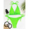 New Sexy Bikini Push Up Women Swimsuits Female Micro Bikini Set Solid Swimwear Bathing Suit Swimming S… More