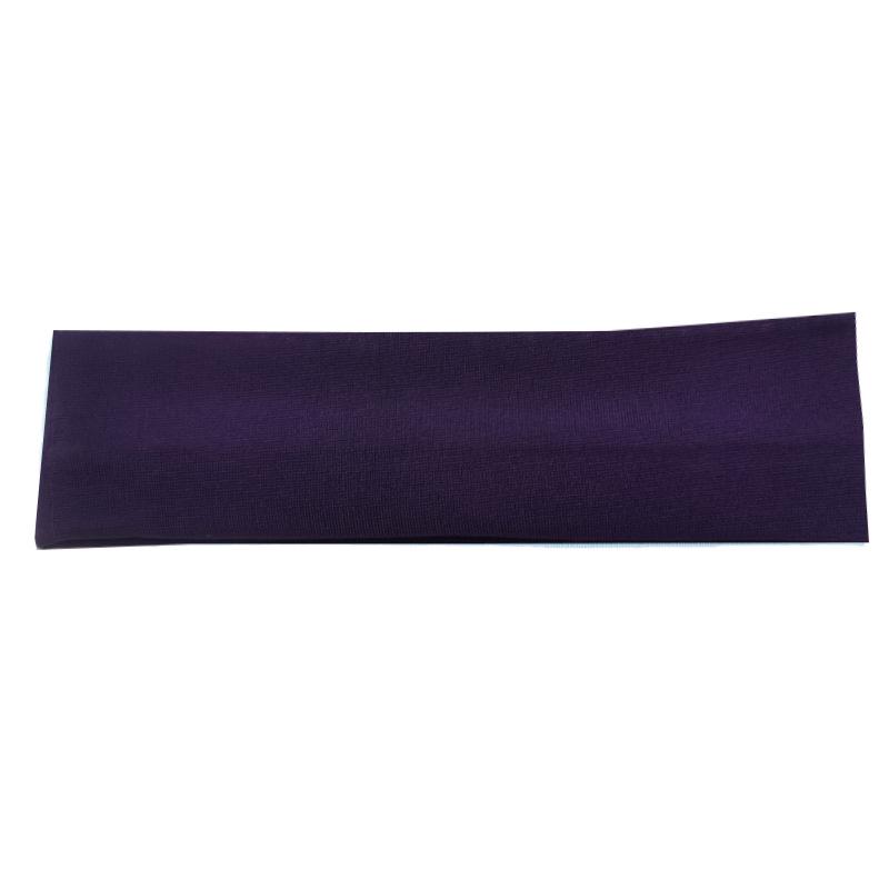 Popular Solid Color High-Elastic Sports Headband for Yoga, Fitness, Running, and Sweat Absorption
